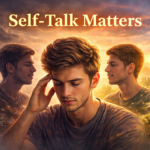 self talk matters illustration showing inner voice and thoughts